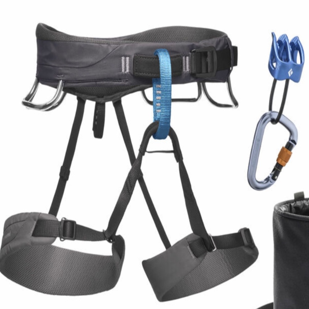 Black Diamond climbing harness